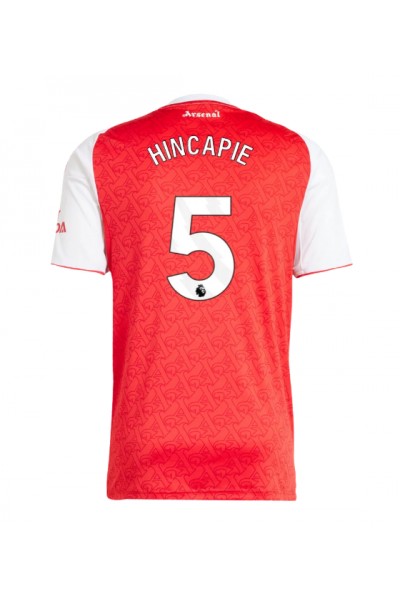 Arsenal Piero Hincapie #5 Jalkapallovaatteet Kotipaita 2025-26 Lyhythihainen Arsenal Piero Hincapie #5 Jalkapallovaatteet Kotipaita 2025-26 Lyhythihainen